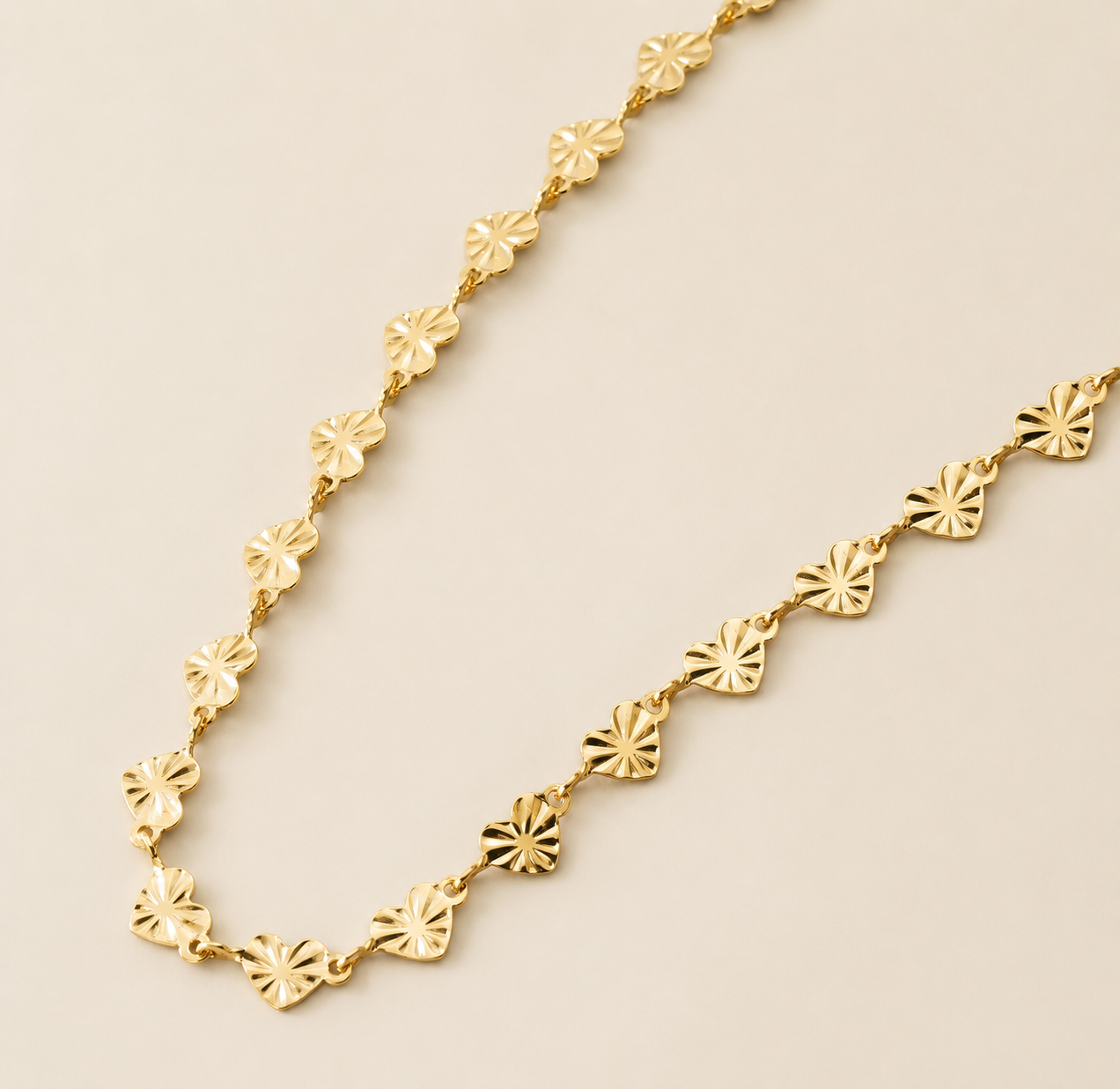 THE HEART CHAIN NECKLACE