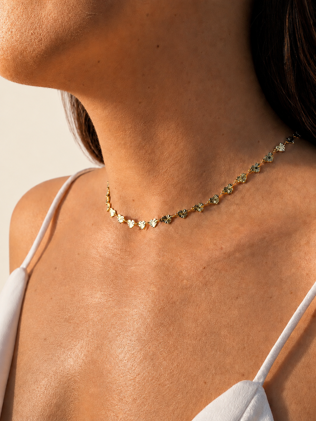 THE HEART CHAIN NECKLACE