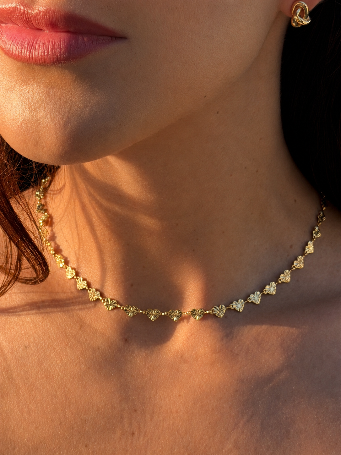 THE HEART CHAIN NECKLACE