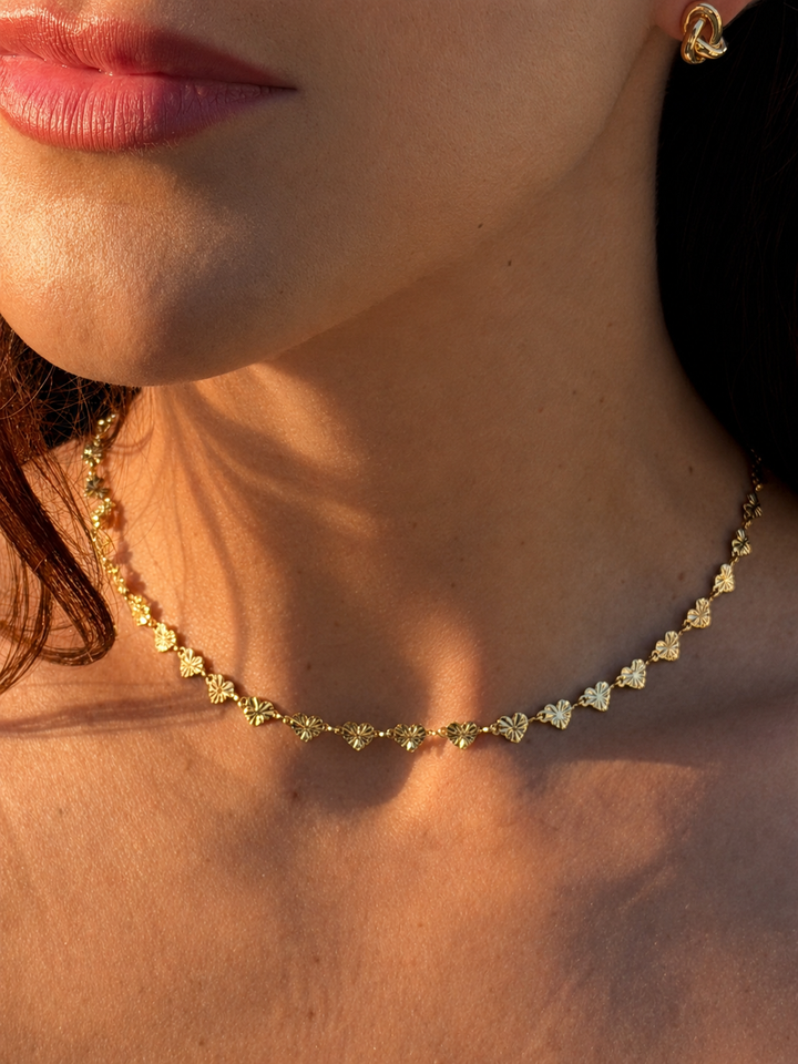 THE HEART CHAIN NECKLACE