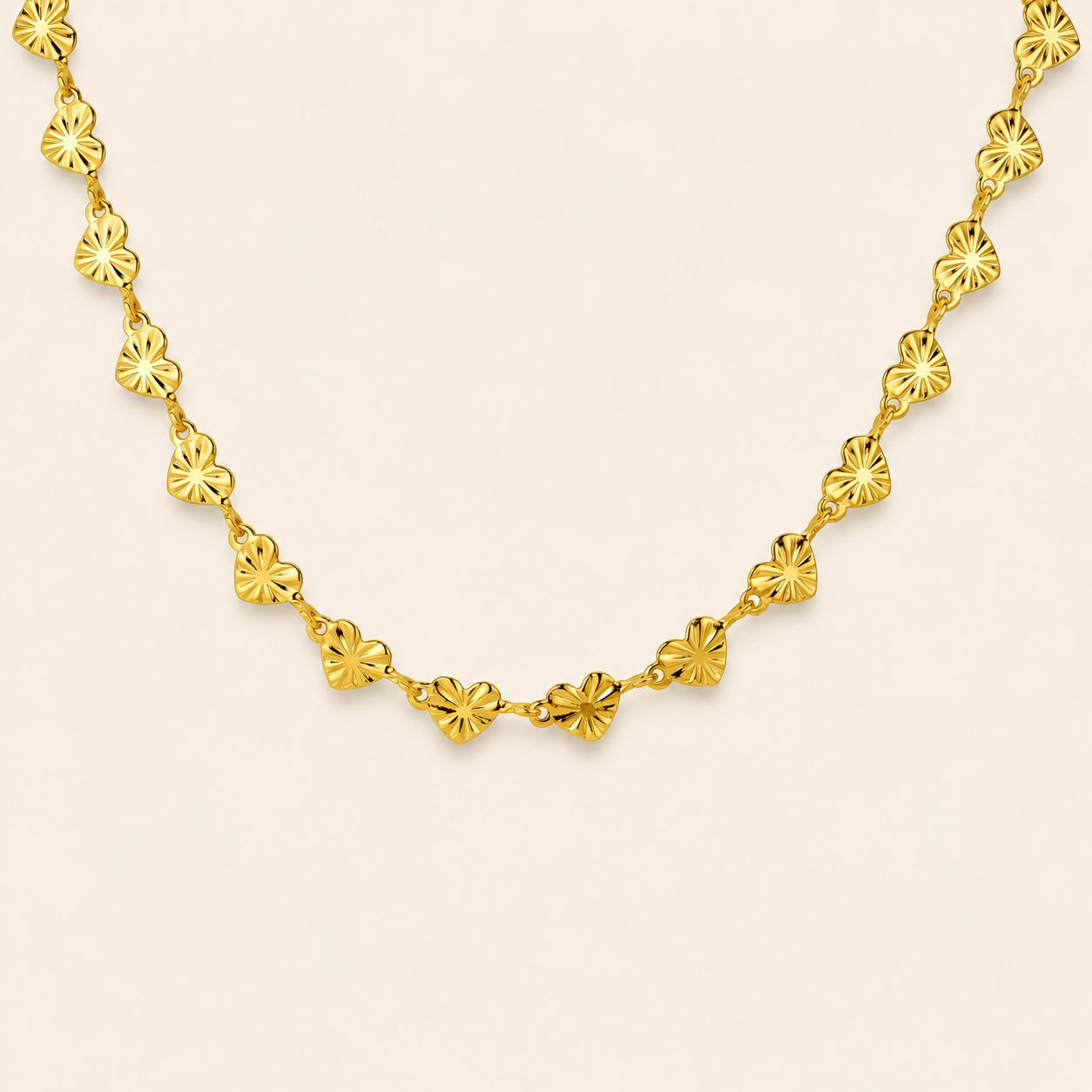 THE HEART CHAIN NECKLACE